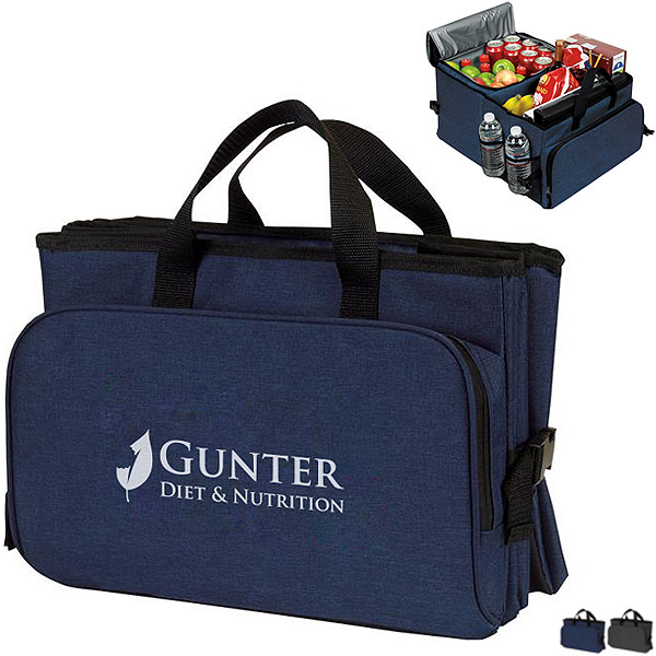 Product Photo 1 Premium Heathered 40 Can Cooler & Trunk Organizer