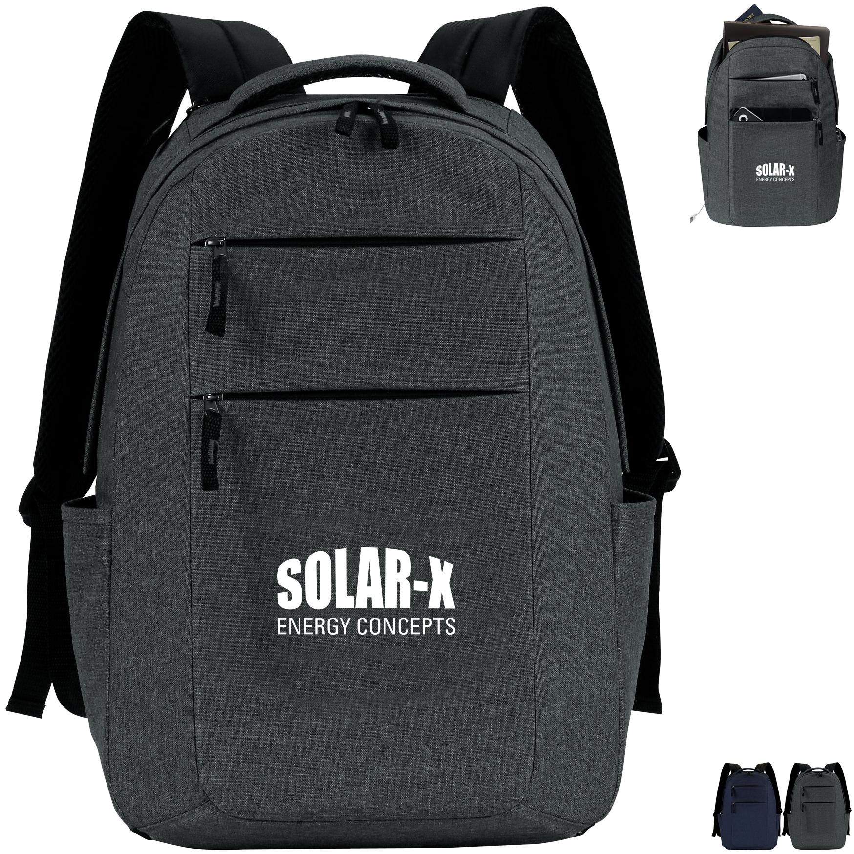 Product Photo 1 Premium Heathered Polycanvas 15" Laptop Backpack