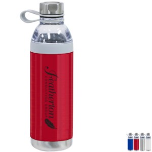 Dual Opening Stainless Steel Water Bottle, 20oz. - SD5459