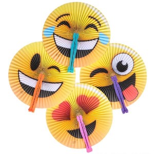 Emoji Folding Fan - LE1650