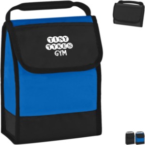 Folding Identification 210D Lunch Bag - HT4895