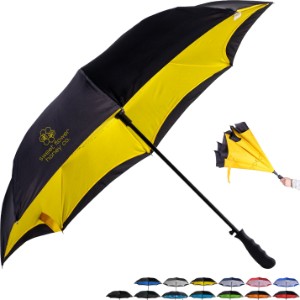 Rebel Inverted Auto Close Umbrella, 48" Arc - PS1100