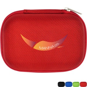 Metallic Zippered Techie Case - AL6236