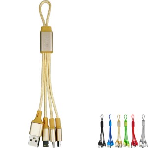 Metallic Loop 3-in-1 Cable w/ Type C USB - AL6237