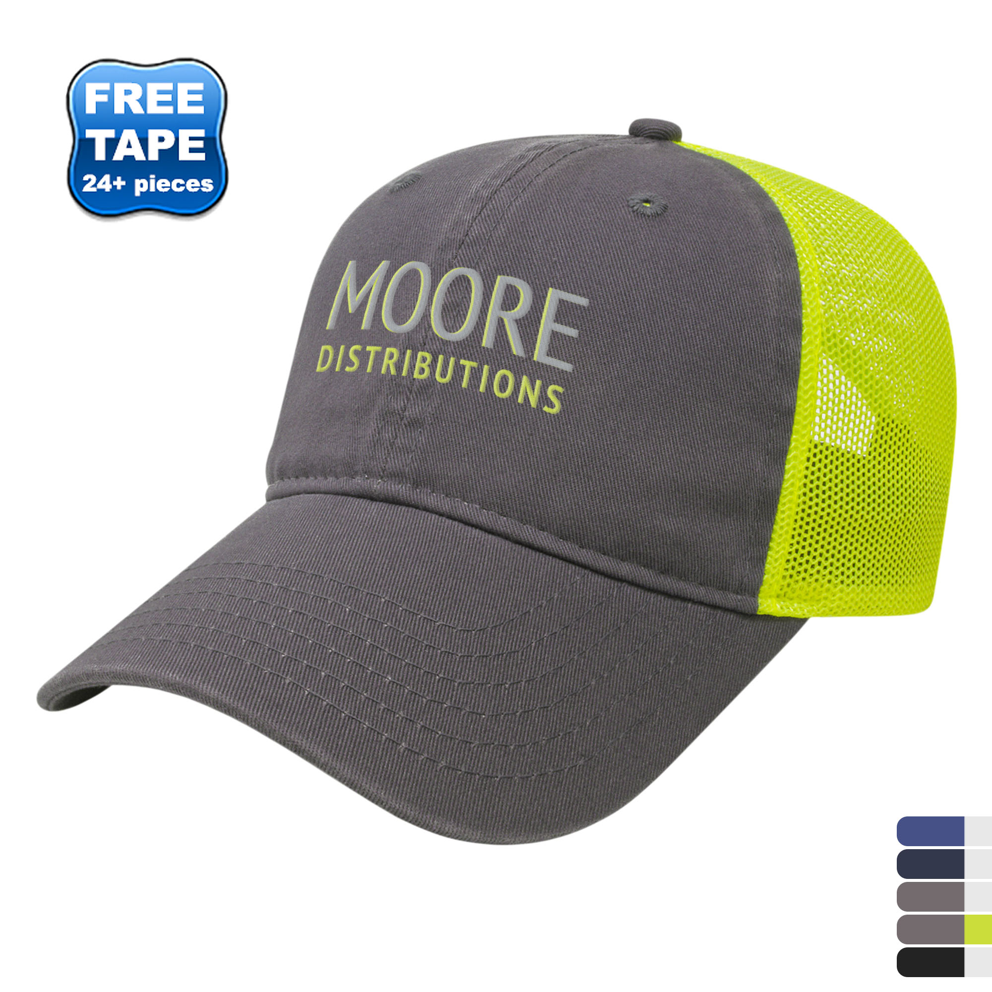 Product Photo 1 Classic Constructed Washed Chino Twill & Ultra Soft Mesh Cap