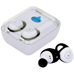 Bluetooth® Wireless Earbuds w/ Charger Case - CLOSEOUT! - ST1612
