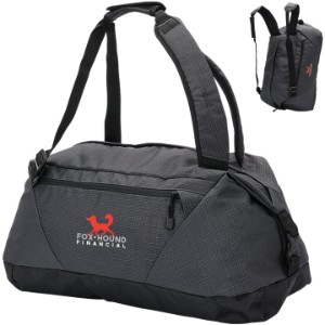 Summit Linen & PVC Backpack/Duffel Bag - ST1628