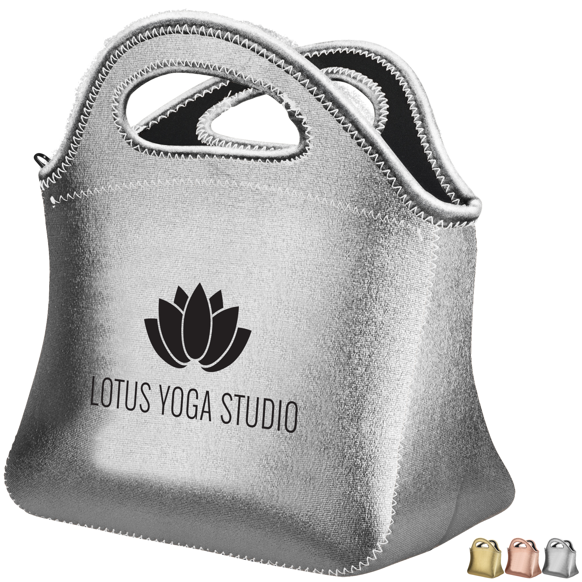 Product Photo 1 Klutch Metallic Neoprene Lunch Bag