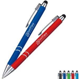 Dawson Soft Touch Retractable Stylus Pen - RT1315