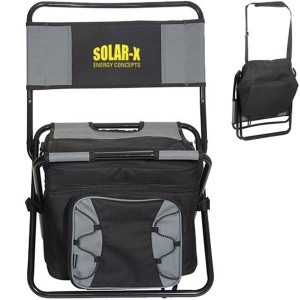 Foldable 600D 40-Can Cooler Chair - PM2002