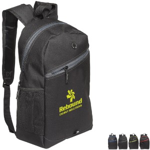Color Zippin' 600D Laptop Backpack - PM2021