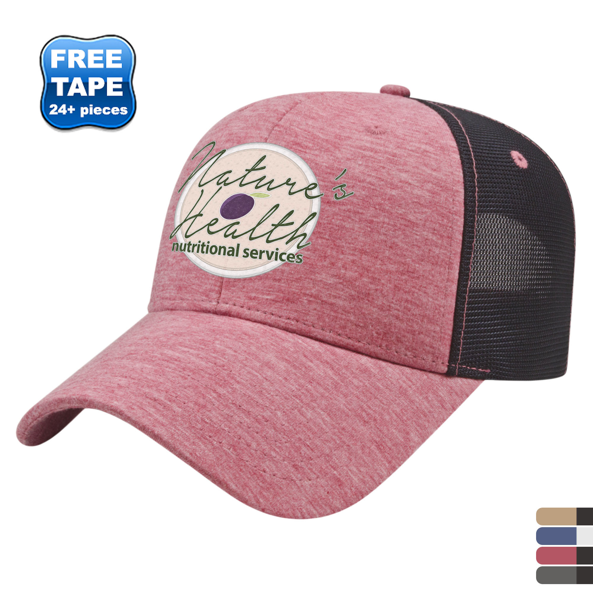 Product Photo 1 Classic Cotton Constructed Jersey Cap w/ Hi-Tech Mesh Back