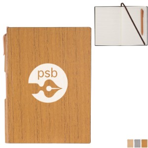 Bari Notebook with Matching Pen, 6" x 8-1/2" - BT8210
