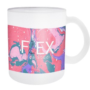 Frosted Mighty Glass Mug, 15oz. - XP1316