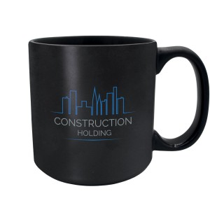 Super Matte Black Ceramic Mug, 20oz. - XP1324