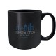 Super Matte Black Ceramic Mug, 20oz.