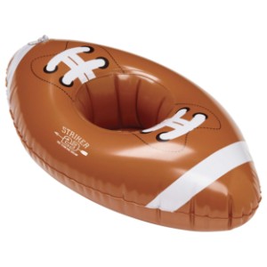 Inflatable 7" Football Beverage Coaster - JN1036