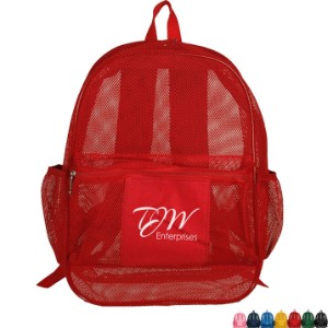All See Through Mesh Backpack - ZR1340