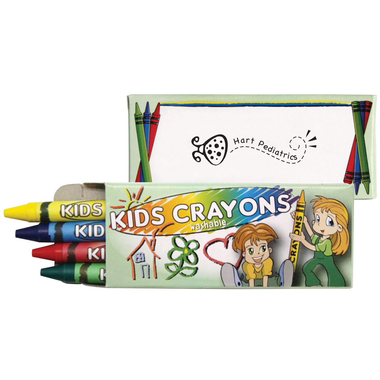 Product Photo 1 Washable Crayons, 4-Pack
