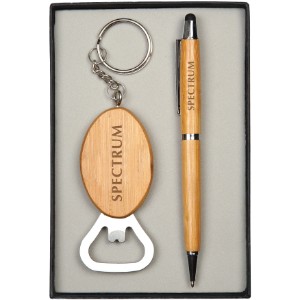 Bamboo Pen and Bottle Opener Set - CF1933