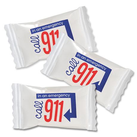 Product Photo 1 Call 9-1-1 Candies, Stock