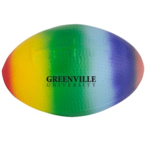 Rainbow Football Stress Reliever - AF2321