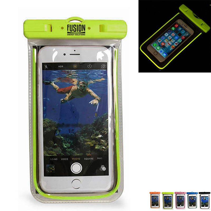 Product Photo 1 Glow in the Dark Waterproof Cell Phone Pouch