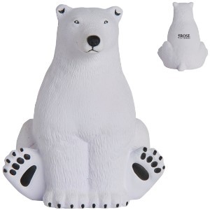 Sitting Polar Bear Stress Reliever - AF2326