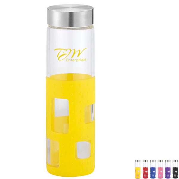 Product Photo 1 Sili Window Shatter Resistant Glass Bottle, 20oz.
