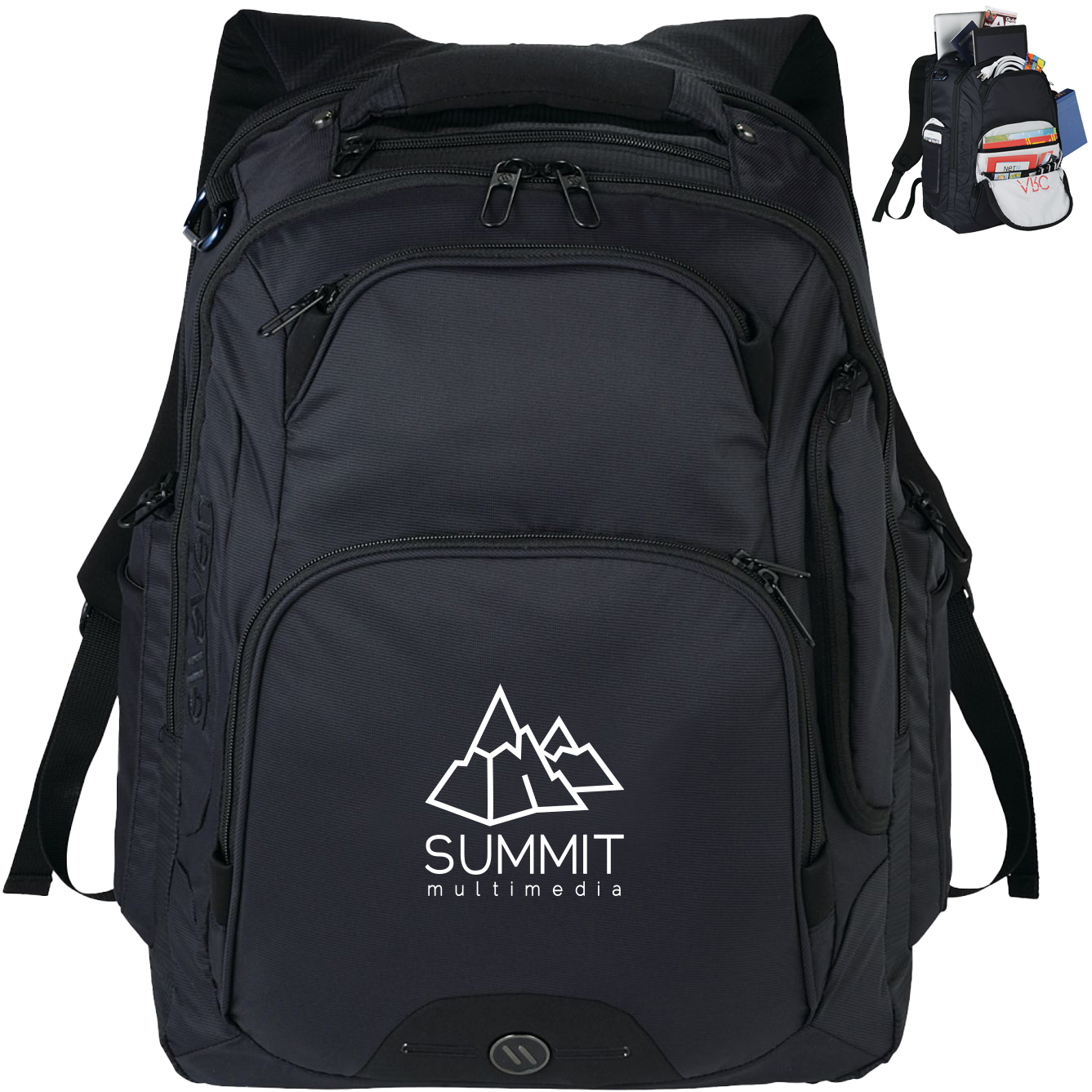 Product Photo 1 elleven™ Nylon Rutter TSA 17" Computer Notebook