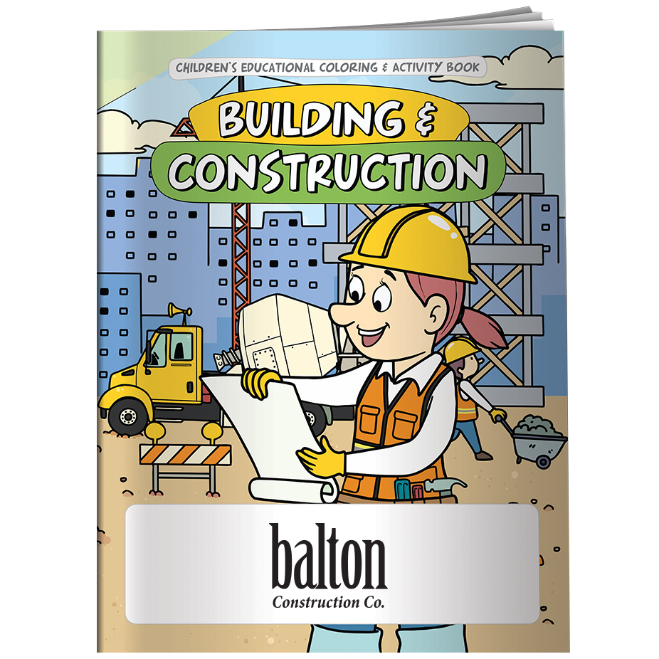 Product Photo 1 Building & Construction Coloring & Activity Book