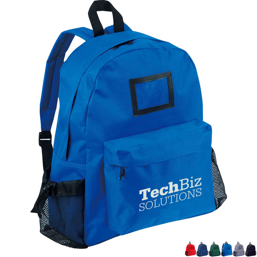 Product Photo 1 ID Window Padded Polyester Backpack