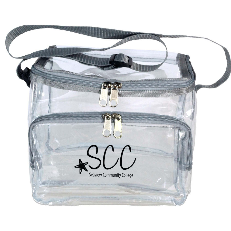Product Photo 1 Clear Vinyl 12-Can Lunch Bag