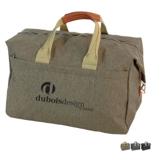 Club Heathered Travel Duffel, 18" - ZR1260