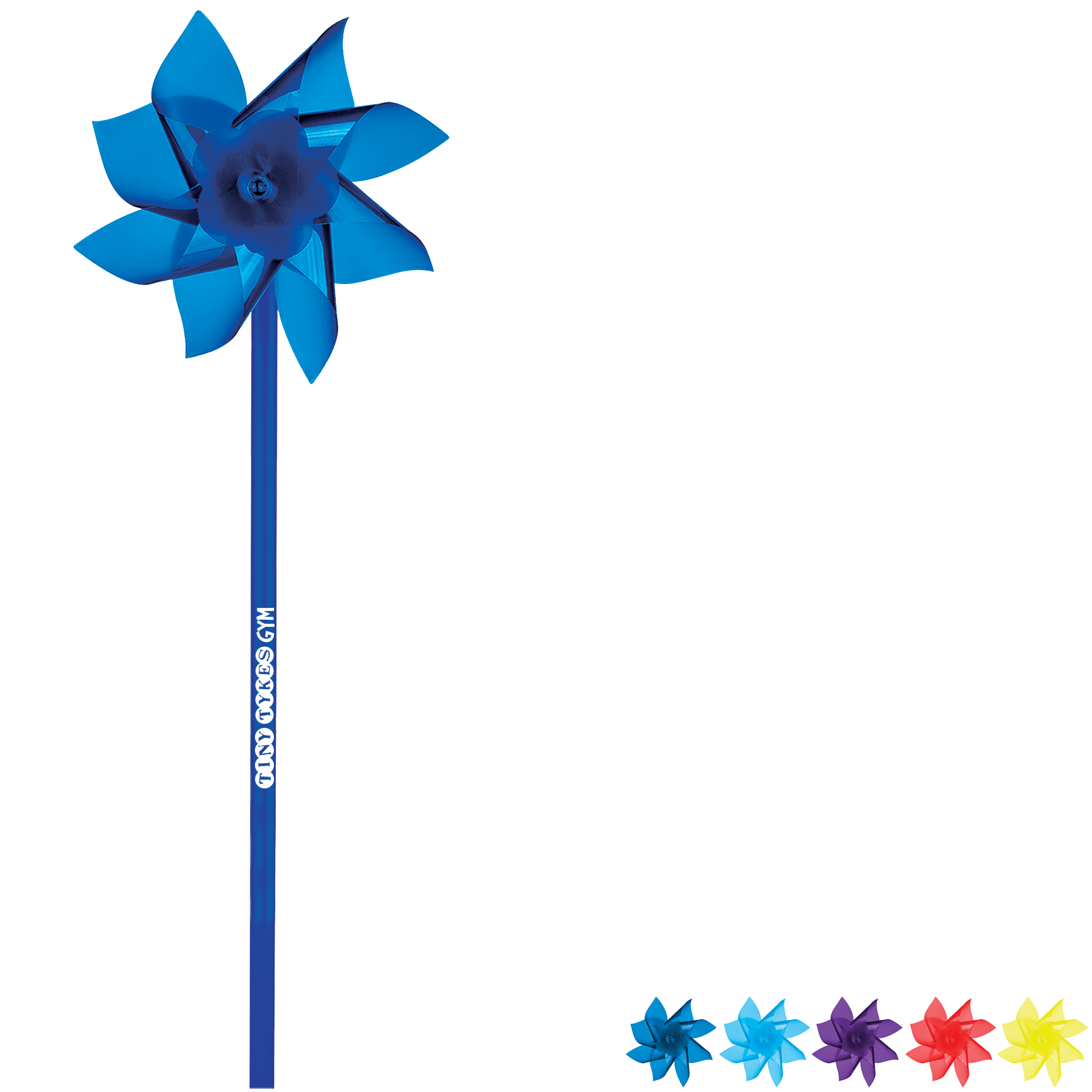 Product Photo 1 Solid Color Pinwheel, 4"