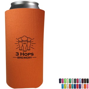 Slim Foam Can Cooler, 8oz. - IN1057