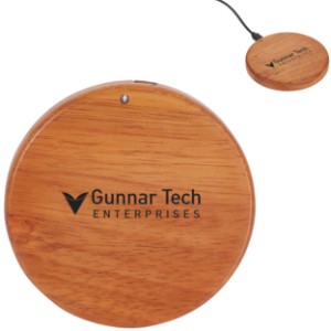 Bora Wooden Wireless Charging Pad, 5W - LD6086