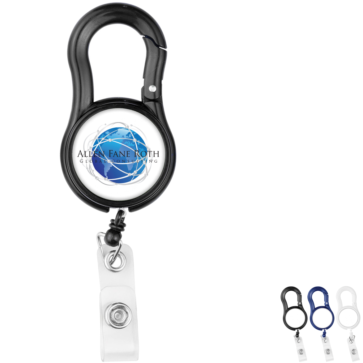 Product Photo 1 Carabiner Tape Measure Retractable Badge Reel