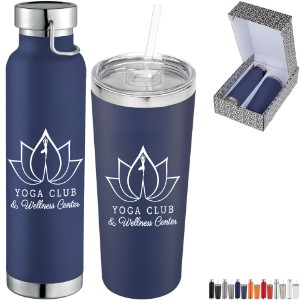 Thor Copper Vacuum Insulated Drinkware Gift Set - LD6066