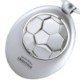 Soccer Ball Silver Swivel Sports Key Chain