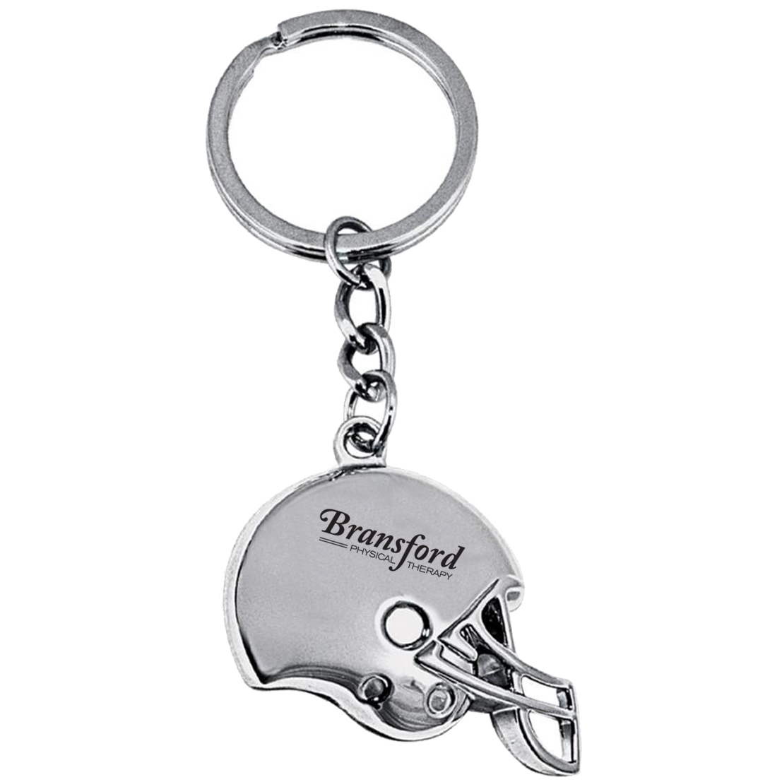 Product Photo 1 Football Helmet Silver Key Chain