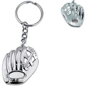 Baseball Glove Silver Key Chain - MY2990