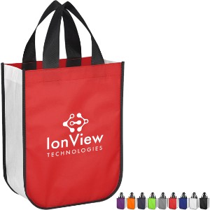 Lola Laminated Non-Woven Shopper Tote Bag - HT8511