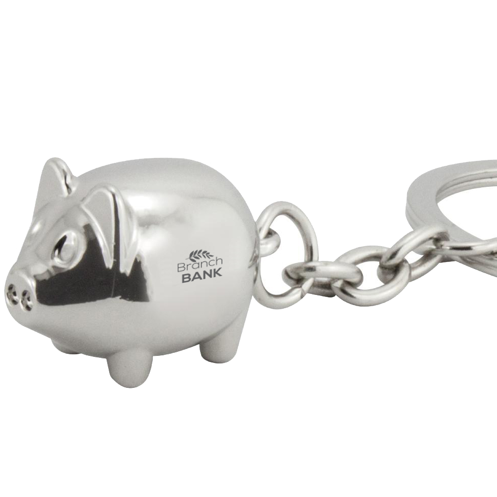 Product Photo 1 Metal Pig Key Chain