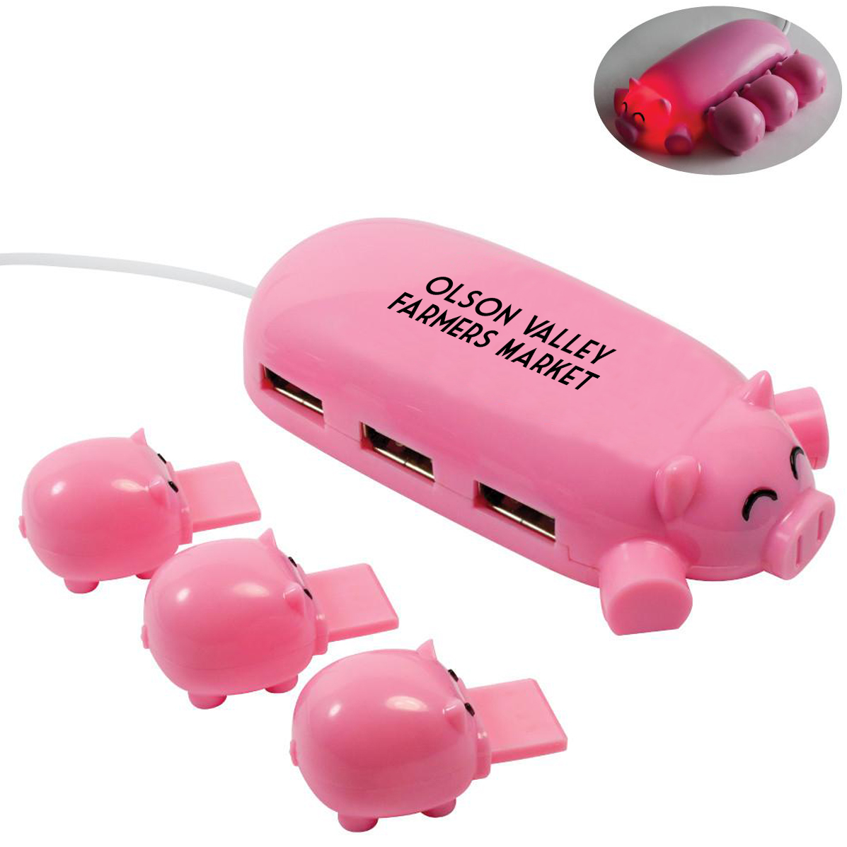Product Photo 1 Pig USB 2.0 Hub