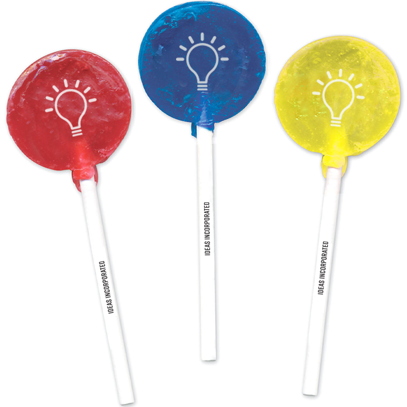 Product Photo 1 Custom Head Individually Wrapped Lollipop