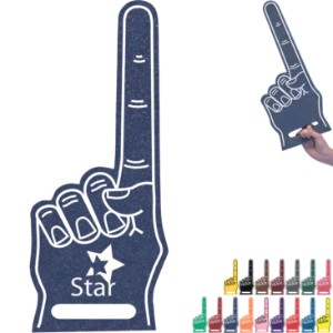 Foam Finger #1 Hand w/ Handle, 17" - FM1260