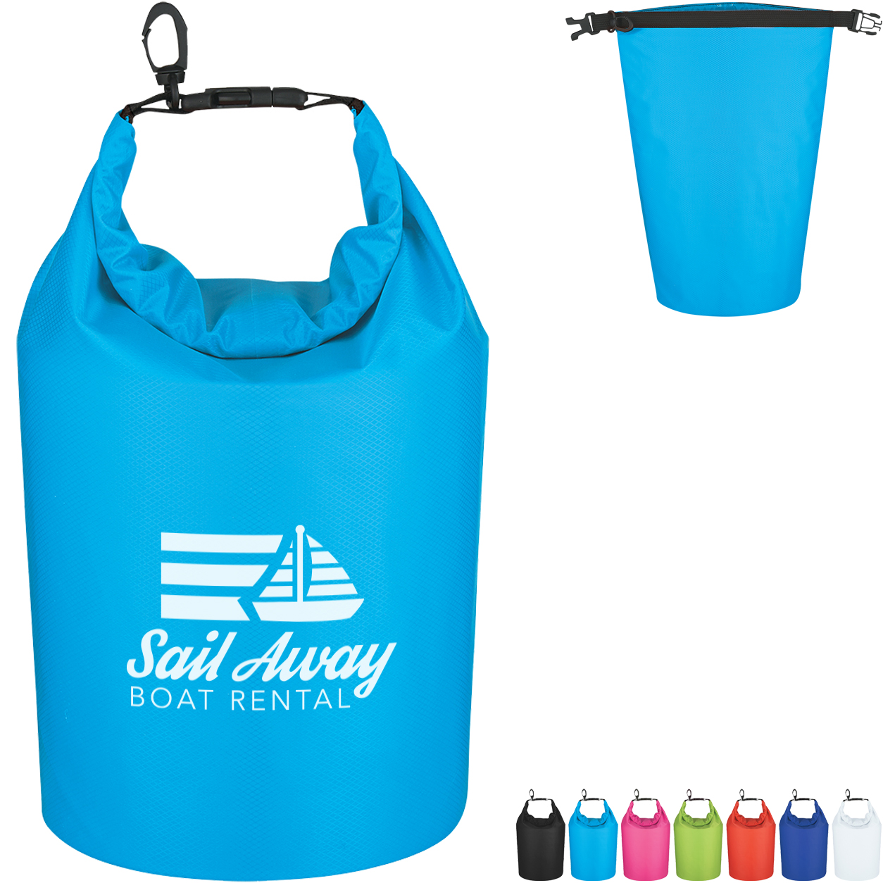 Product Photo 1 Waterproof Ripstop Polyester Dry Bag, 5 Liter