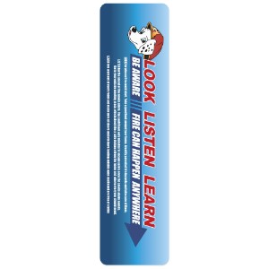 Look Listen Learn Bookmark, Stock - BK1575