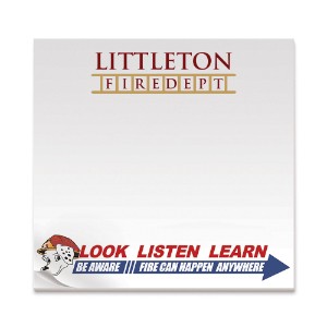 Look Listen Learn, 50 Sheet Sticky Pad - SPF176